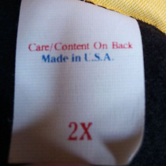 Vintage Tultex Maximum Sweats Blank Crewneck Sweatshirt Black - Picture 4 of 6